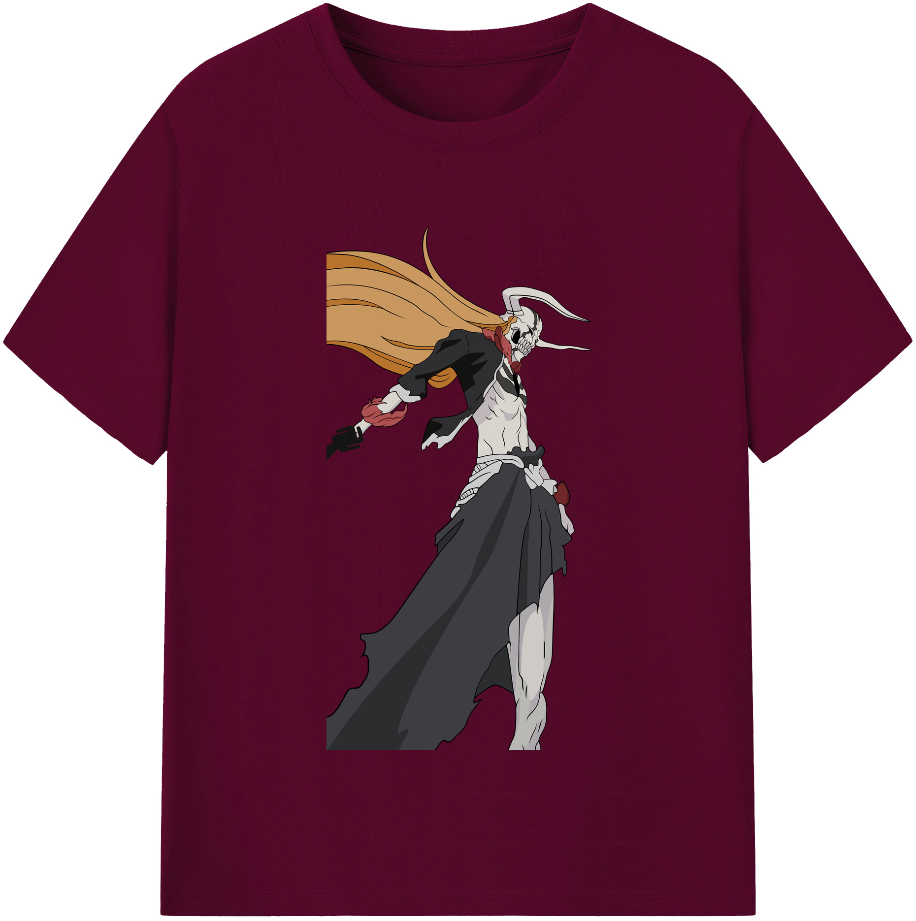 （画像用） ブリーチ 黒崎一護（くろさき いちご）BLEACH Kurosaki Ichigo レディースカジュアルプリントTシャツ（綿100％）